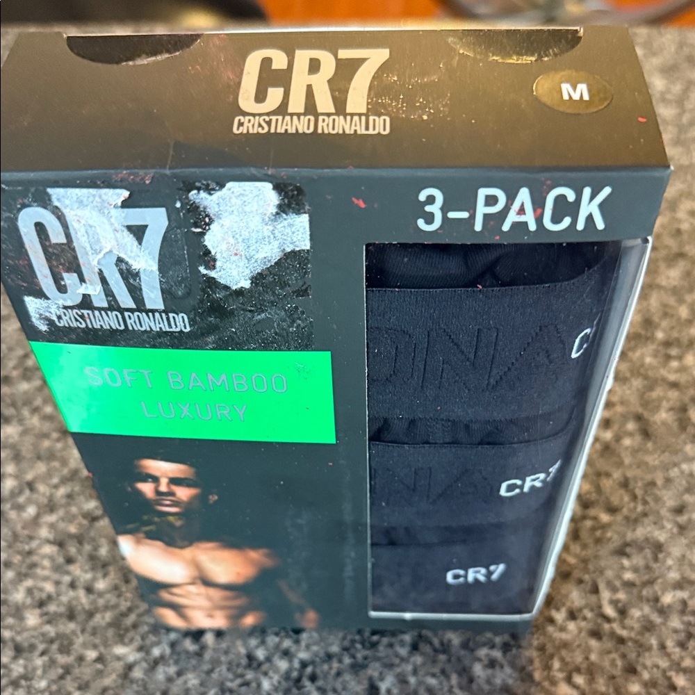 Men's Black Underwear 3-Pack
